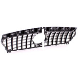 Autogrille geschikt voor Mercedes CLA X117 Shooting Brake 15-19 - Sport optiek - Zwart glans