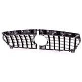 Autogrille geschikt voor Mercedes CLA X117 Shooting Brake 15-19 - Sport optiek - Zwart glans