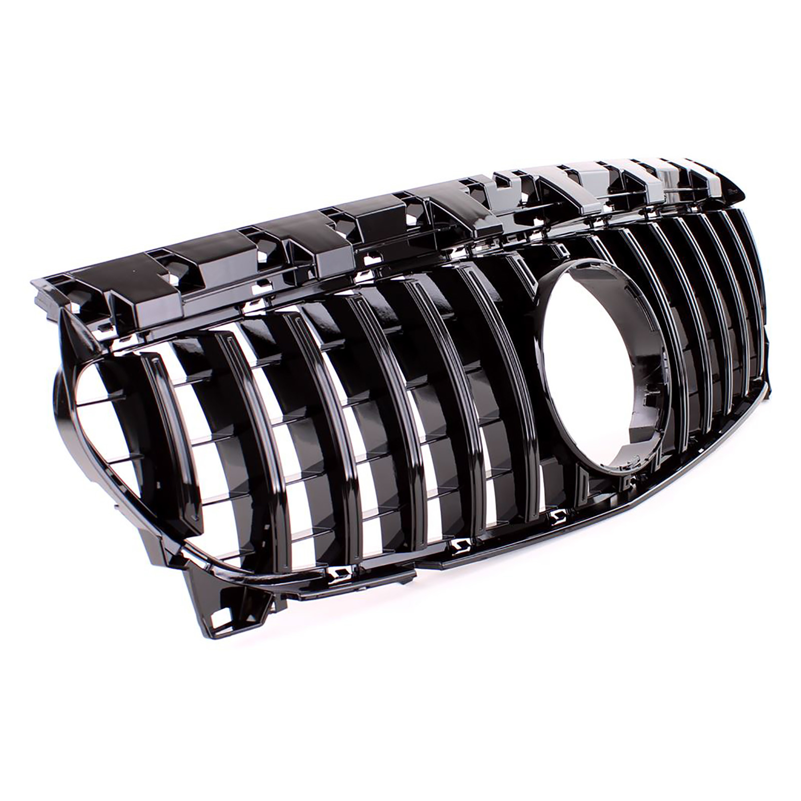 Autogrille - Mercedes CLA X117 Shooting Brake 15-19 - Sport optiek - Zwart glans