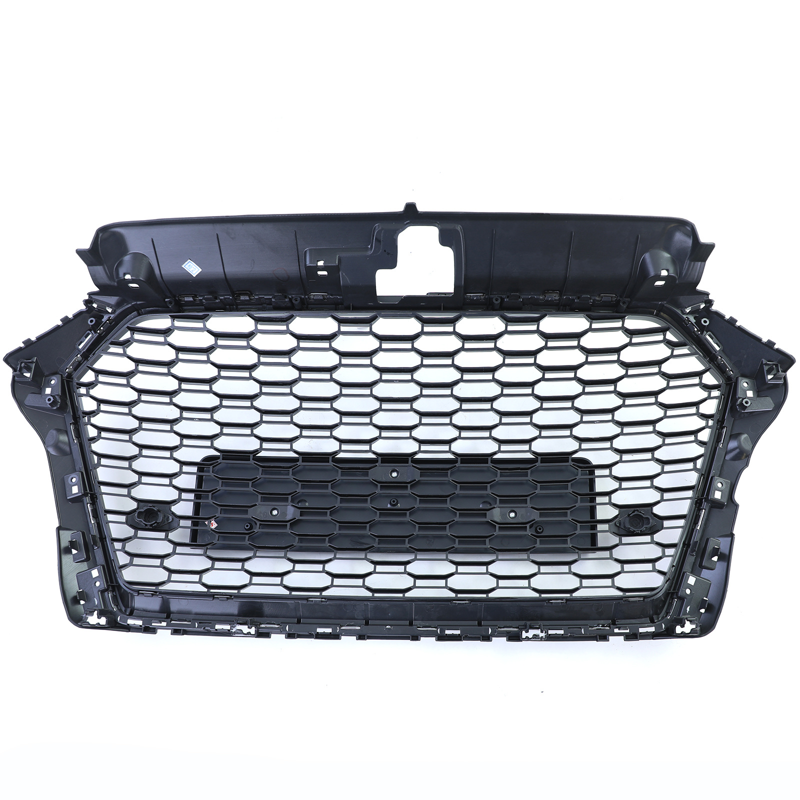 Honingraat grill - Audi A3 8V 16-20 - zwart glanzend - PDC geschikt