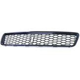 Honingraat Grill geschikt voor Audi A4 B5 94-01 - Badgeloze Sport Optiek - Glanzend Zwart