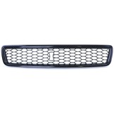Honingraat Grill geschikt voor Audi A4 B5 94-01 - Badgeloze Sport Optiek - Glanzend Zwart