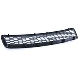 Honingraat Grill geschikt voor Audi A4 B5 94-01 - Badgeloze Sport Optiek - Glanzend Zwart