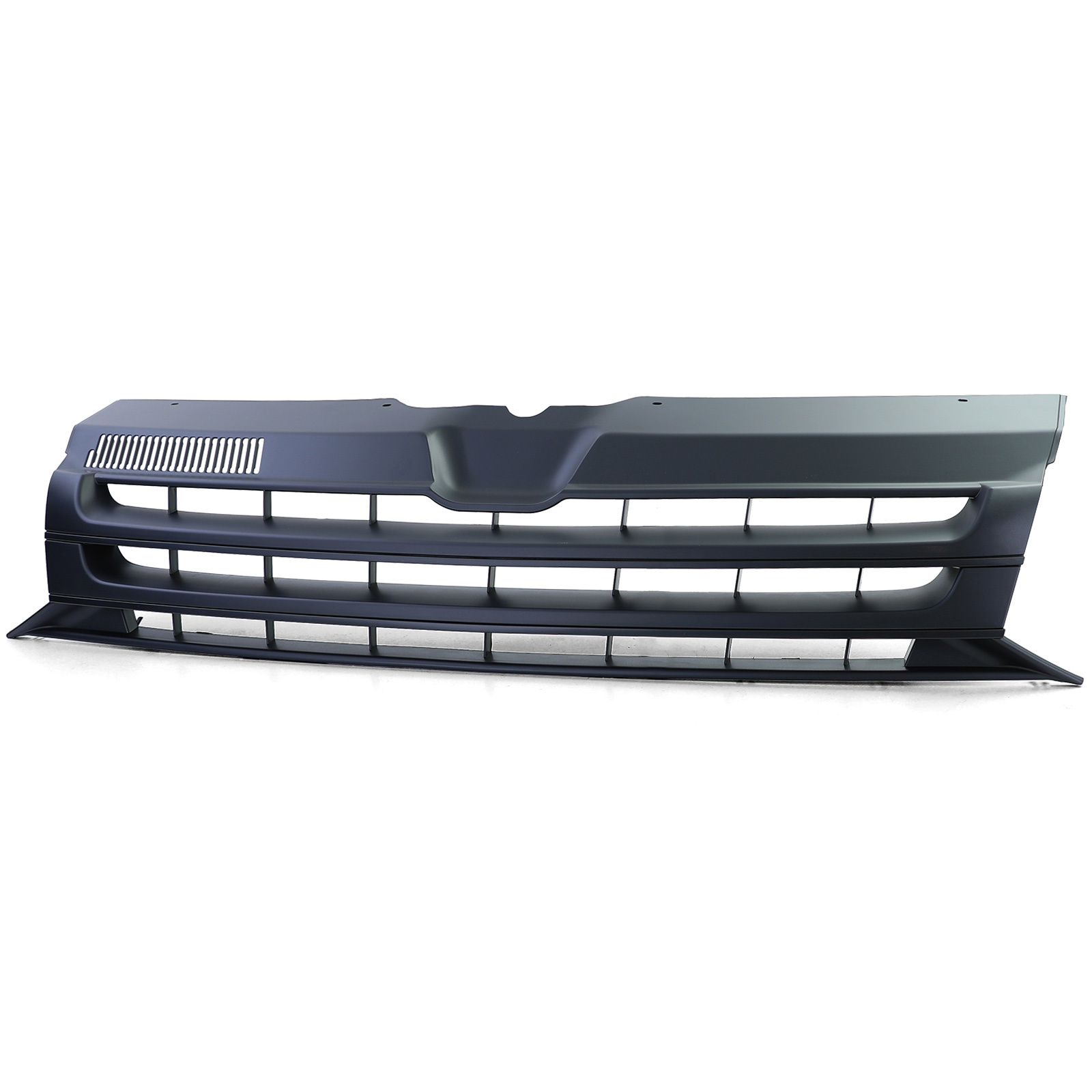 Autogrille geschikt voor VW Bus T5.2 Facelift 09-15 - Badgeloos Zwart Mat - Sportieve Look