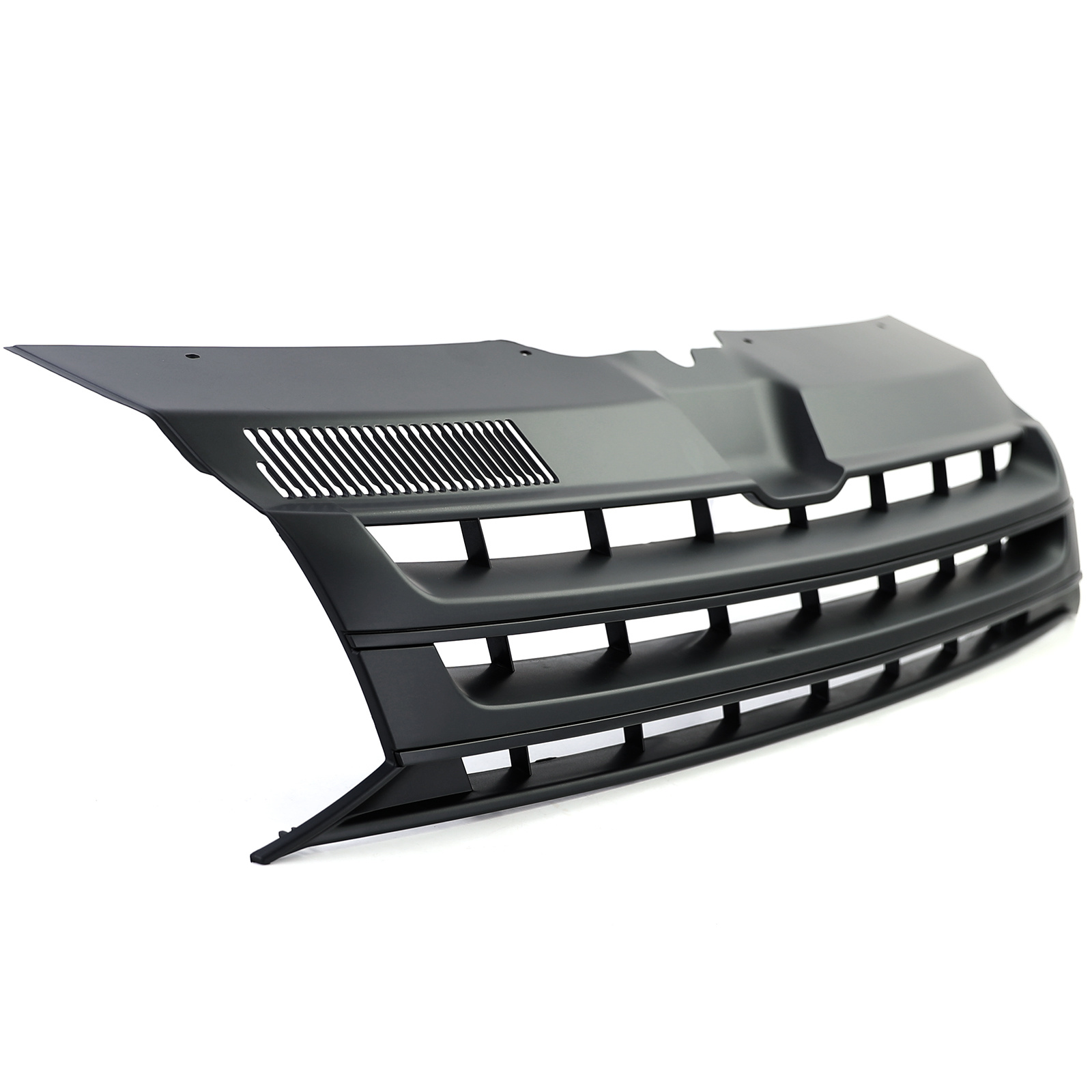 Autogrille - VW Bus T5.2 Facelift 09-15 - Badgeloos Zwart Mat - Sportieve Look