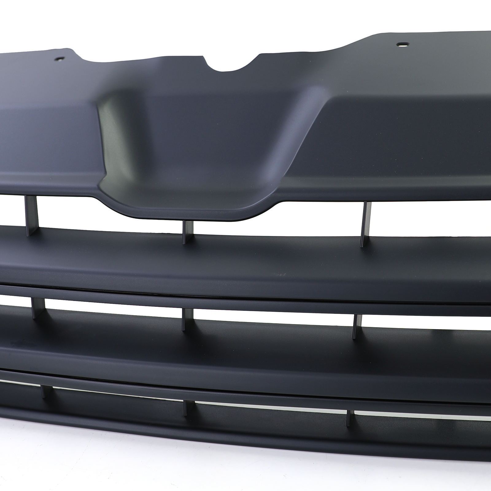 Autogrille geschikt voor VW Bus T5.2 Facelift 09-15 - Badgeloos Zwart Mat - Sportieve Look