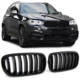 Autogrille - BMW X5 F15 X6 F16 13-19 - Sportieve look - Prestaties zwart glans