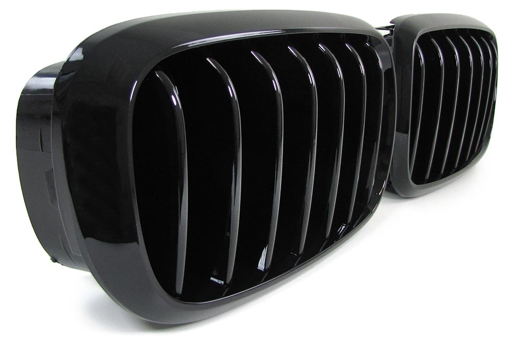 Autogrille - BMW X5 F15 X6 F16 13-19 - Sportieve look - Prestaties zwart glans