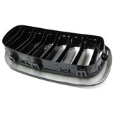 Autogrille geschikt voor BMW X5 F15 X6 F16 13-19 - Sportieve look - Prestaties zwart glans