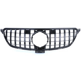 Sport radiateurrooster - Mercedes GLE Coupe C292 - Glanzend Zwart - Perfecte Pasvorm