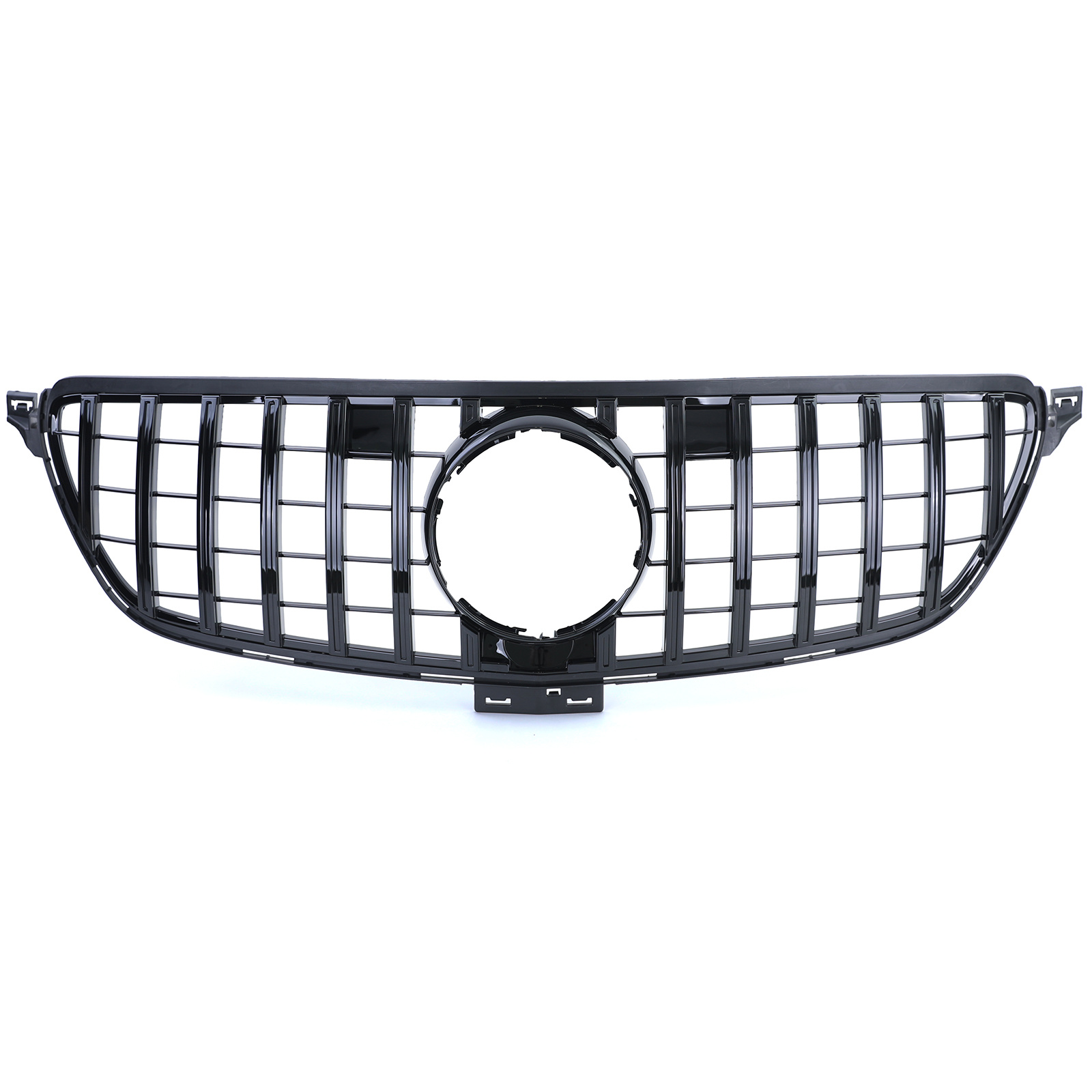 Sport radiateurrooster geschikt voor Mercedes GLE Coupe C292 - Glanzend Zwart - Perfecte Pasvorm