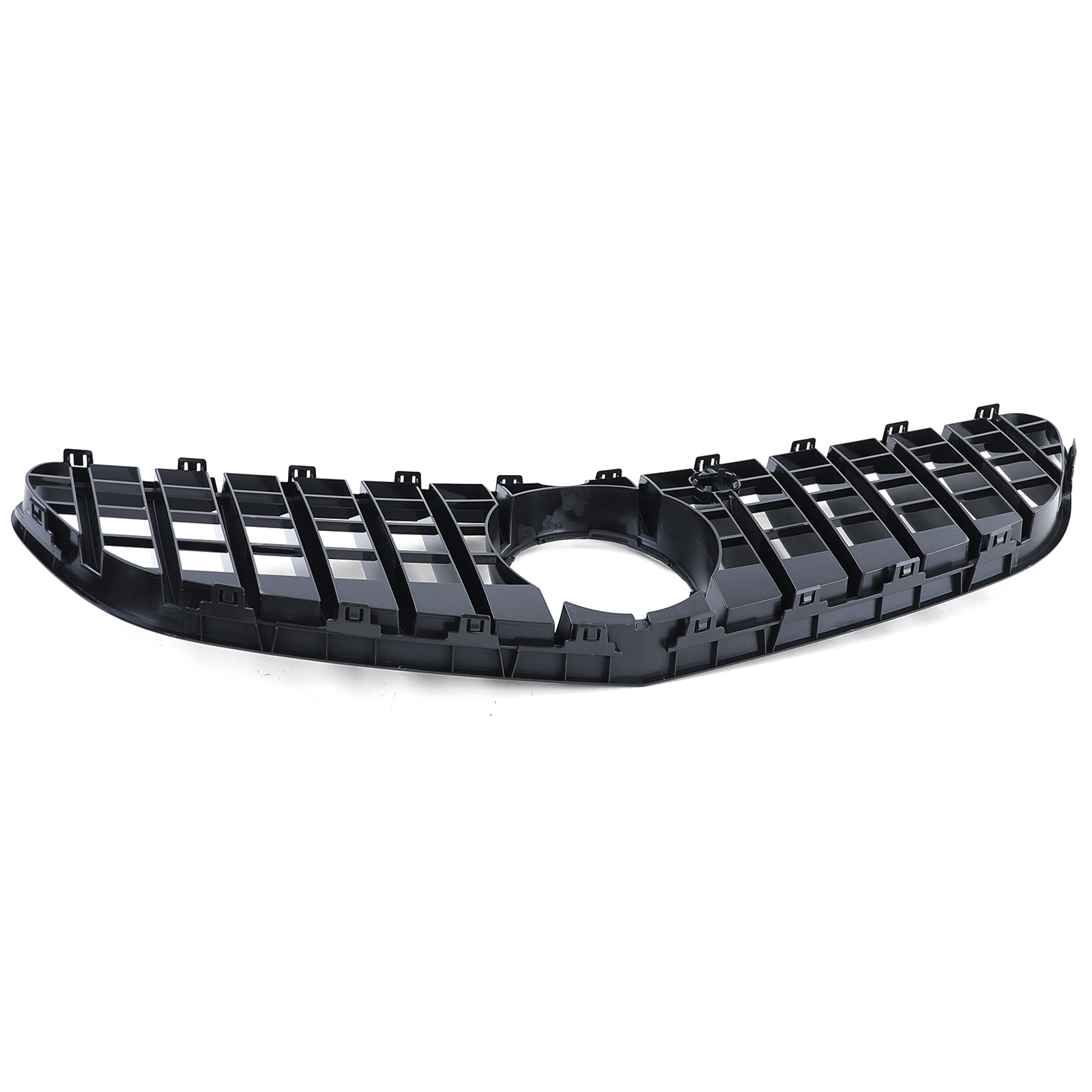 Autogrille - Mercedes S Coupe 217 Cabrio A217 14-17 - Sportieve uitvoering - Chroom/Zwart