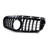 Autogrille - Mercedes A-klasse W176 12-15 - Sport optiek - Glanzend zwart