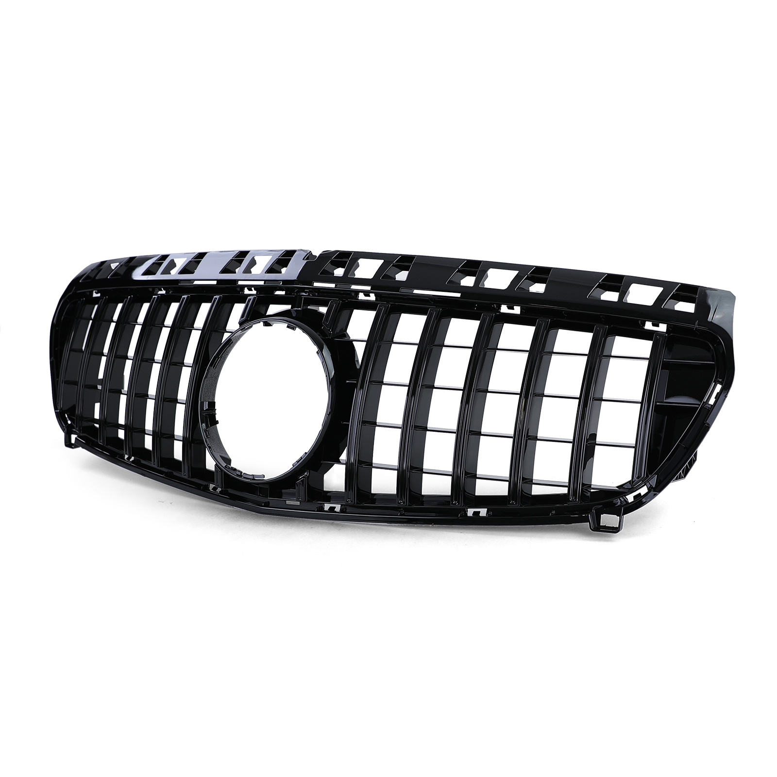 Autogrille geschikt voor Mercedes A-klasse W176 12-15 - Sport optiek - Glanzend zwart