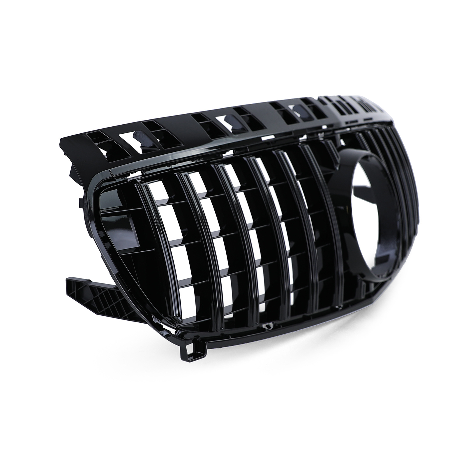 Autogrille - Mercedes A-klasse W176 12-15 - Sport optiek - Glanzend zwart