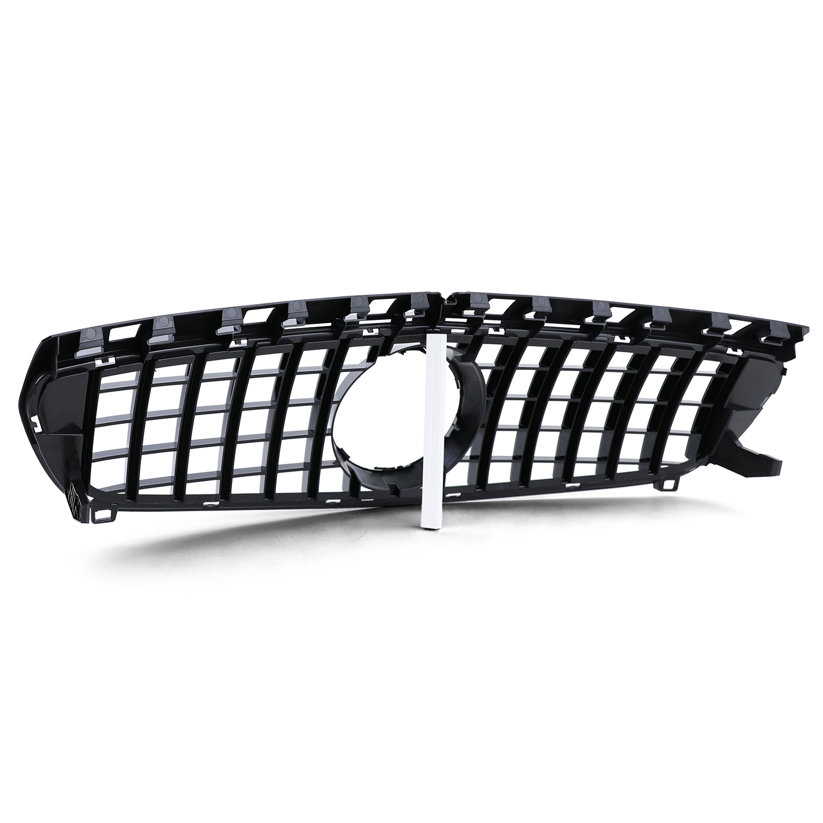 Autogrille - Mercedes A-klasse W176 12-15 - Sport optiek - Glanzend zwart