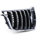 Autogrille geschikt voor Mercedes E Coupe C207 Cabrio A207 09-13 - Sportief design - Zwart chroom