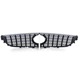 Autogrille geschikt voor Mercedes V Class W447 14-19 - Sport optiek - Chroom/Glans Zwart