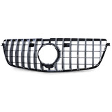 Autogrille geschikt voor Mercedes GL X166 12-15 - Zwarte glans/chroom - Sport optiek