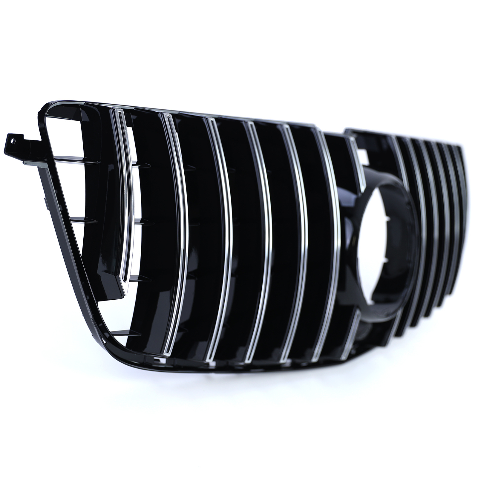 Autogrille geschikt voor Mercedes GL X166 12-15 - Zwarte glans/chroom - Sport optiek