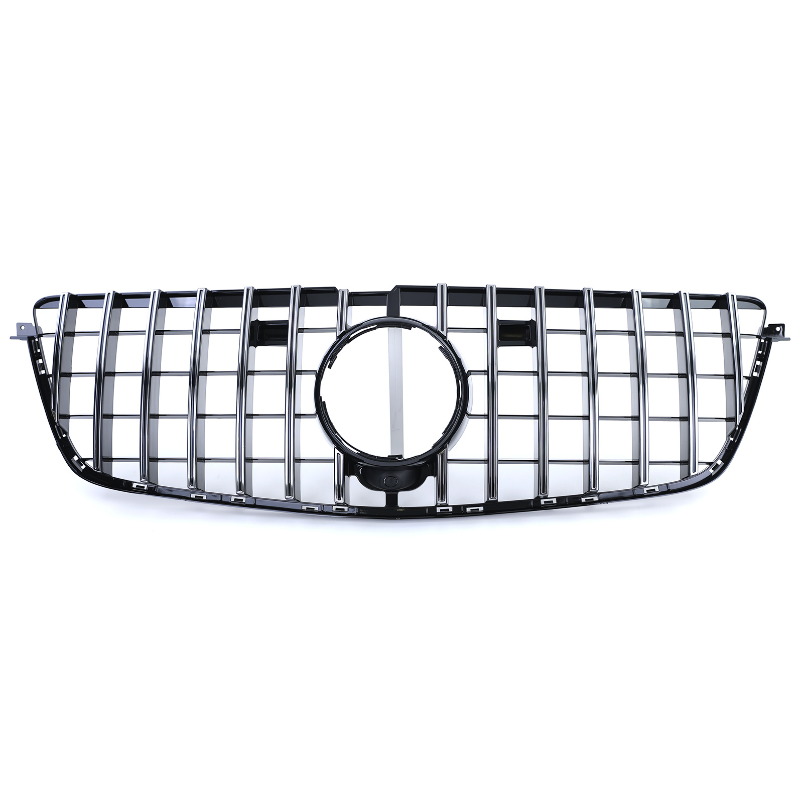 Autogrille geschikt voor Mercedes GL X166 12-15 - Zwarte glans/chroom - Sport optiek