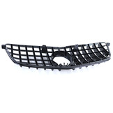 Autogrille geschikt voor Mercedes GL X166 12-15 - Zwarte glans/chroom - Sport optiek