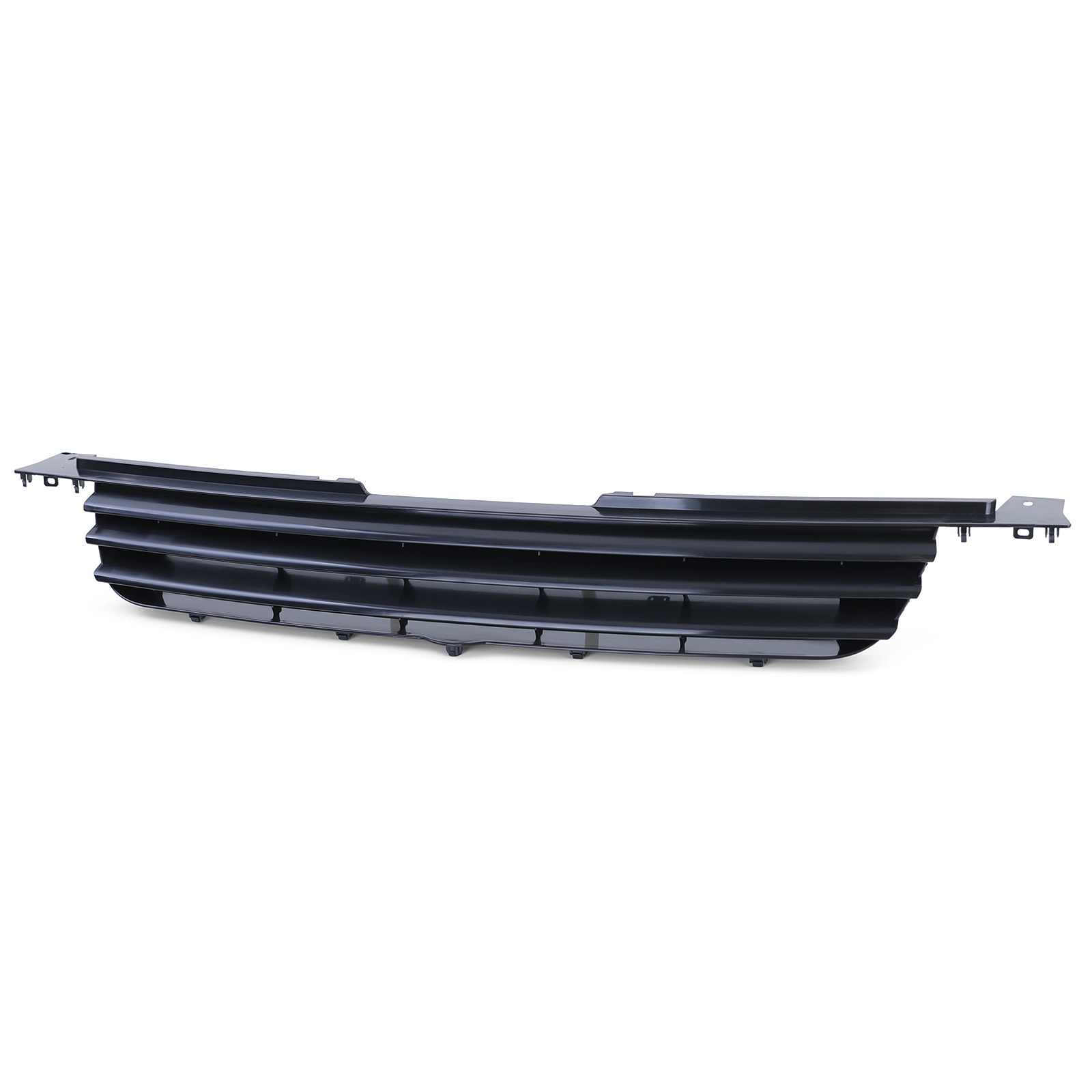Autogrille - VW Lupo 98-05 - Zwarte Badgeloze Sport Optiek - Perfecte Pasvorm