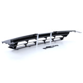 Autogrille - VW Lupo 98-05 - Zwarte Badgeloze Sport Optiek - Perfecte Pasvorm