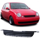 Autogrille - VW Lupo 98-05 - Zwarte Badgeloze Sport Optiek - Perfecte Pasvorm