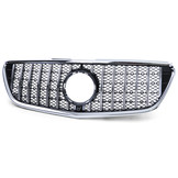 Autogrille geschikt voor Mercedes Vito W447 14-19 - Sportieve Uitstraling - Glans Zwart/Chroom
