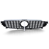 Autogrille geschikt voor Mercedes Vito W447 14-19 - Sportieve Uitstraling - Glans Zwart/Chroom