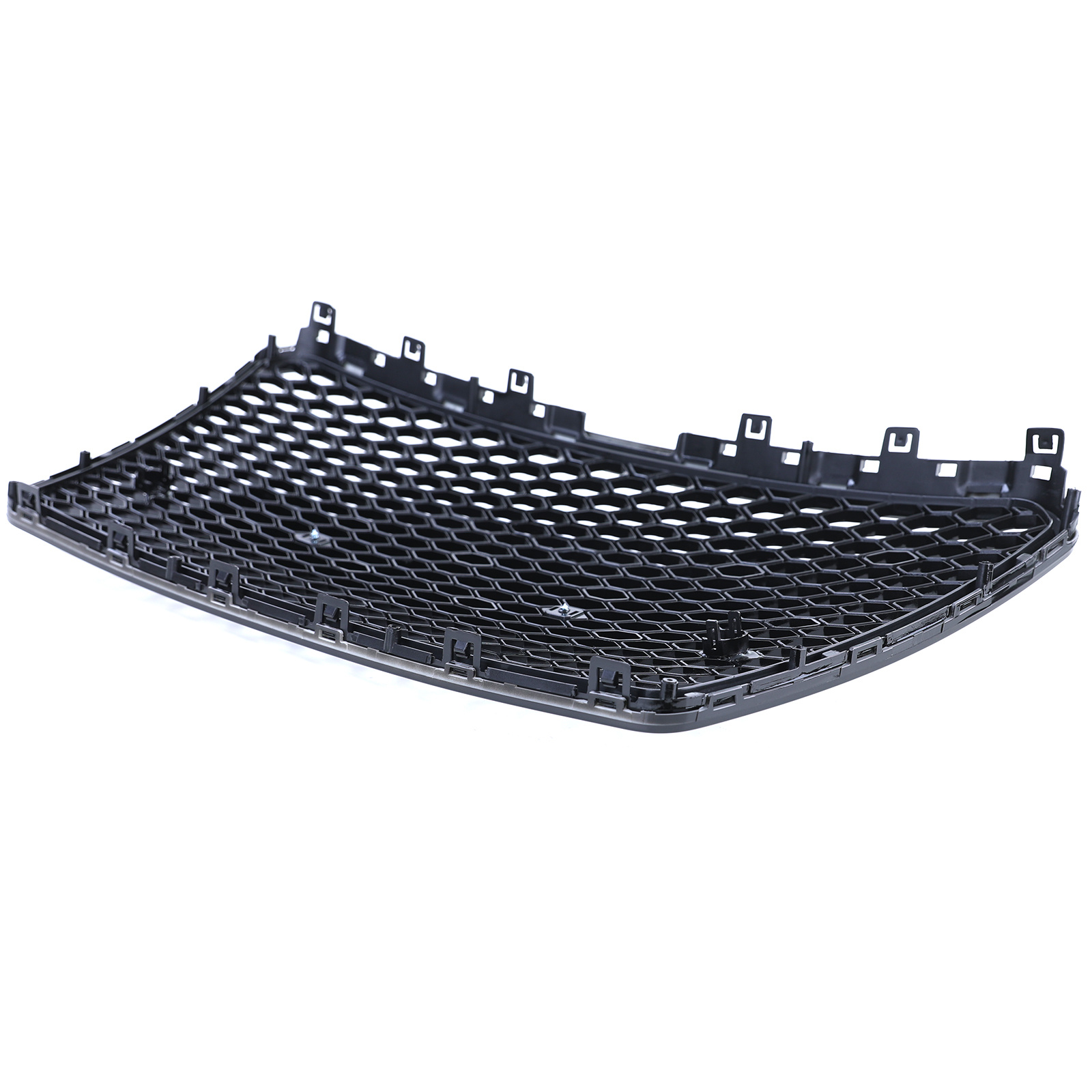 Honingraat grill geschikt voor Audi A7 C7 4G 10-14 - Zwart Glans - Inclusief PDC sensoren