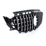 Autogrille - geschikt voor Mercedes E-klasse W213 S213 16-21 - Sport GT-optiek - GLANS ZWART/CHROOM