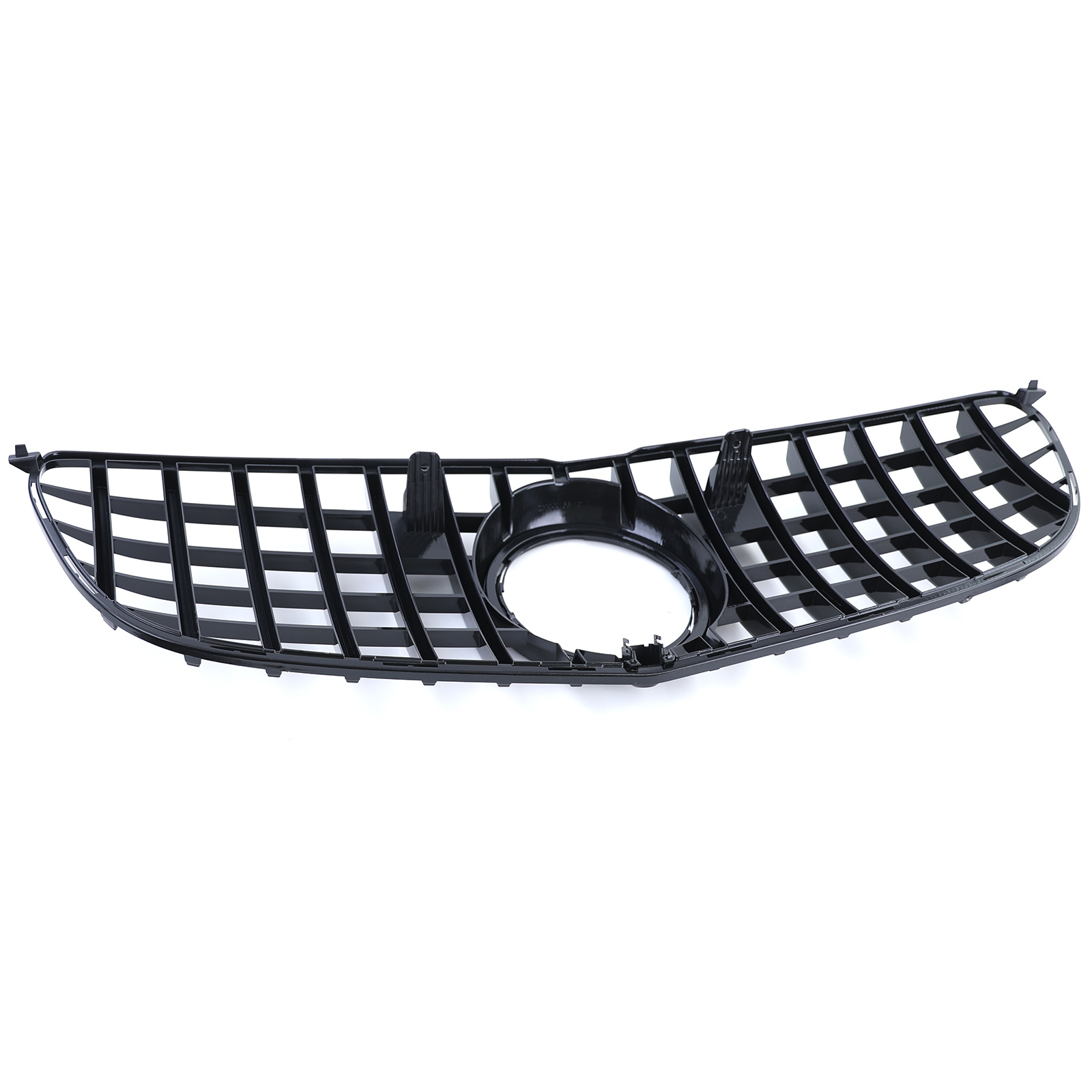 Autogrille geschikt voor Mercedes GLS X166 15-19 - ZWART GLANS/CHROOM - Sportieve look