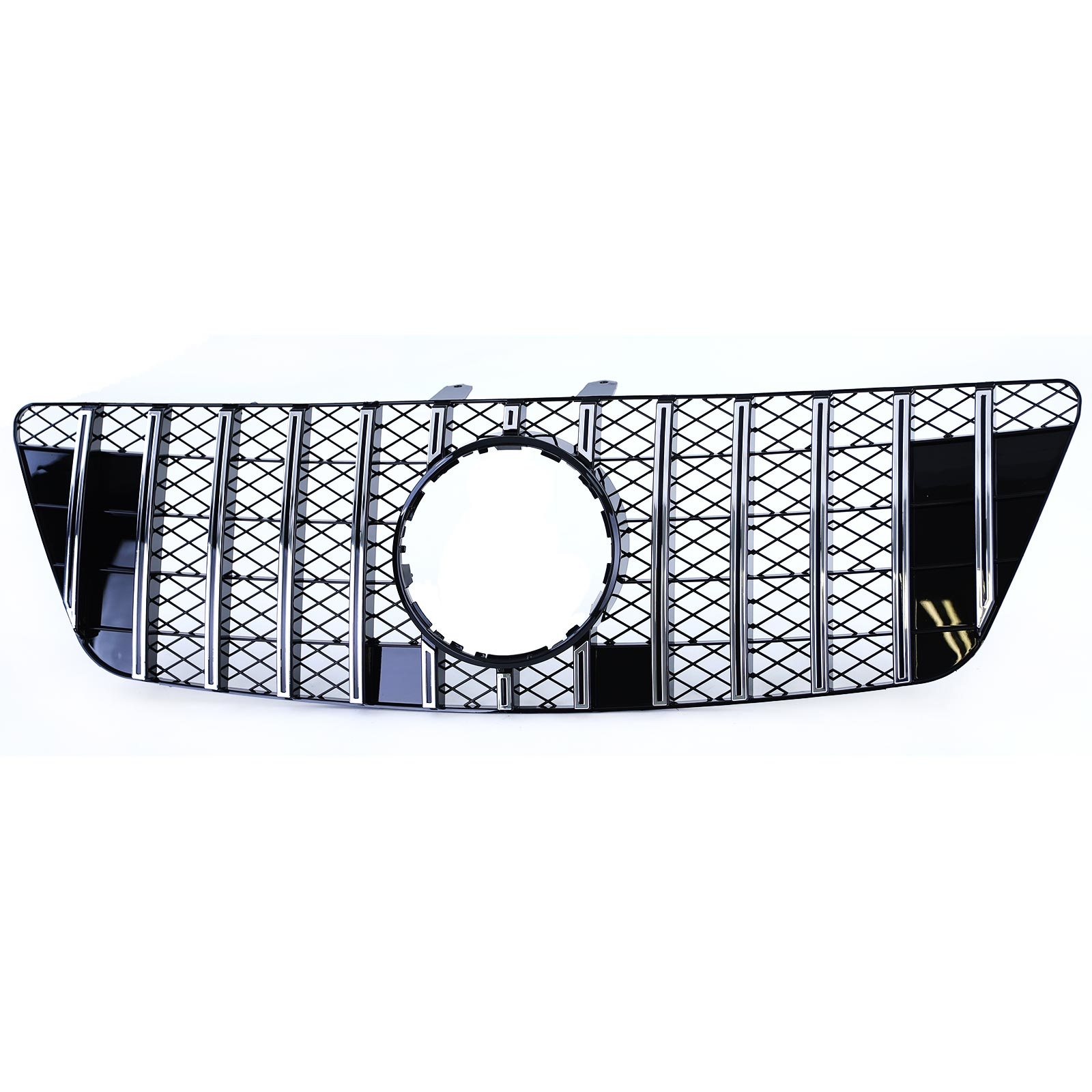 Autogrille - Mercedes M klasse ML W164 08-11 - Sport rooster - Zwart chroom