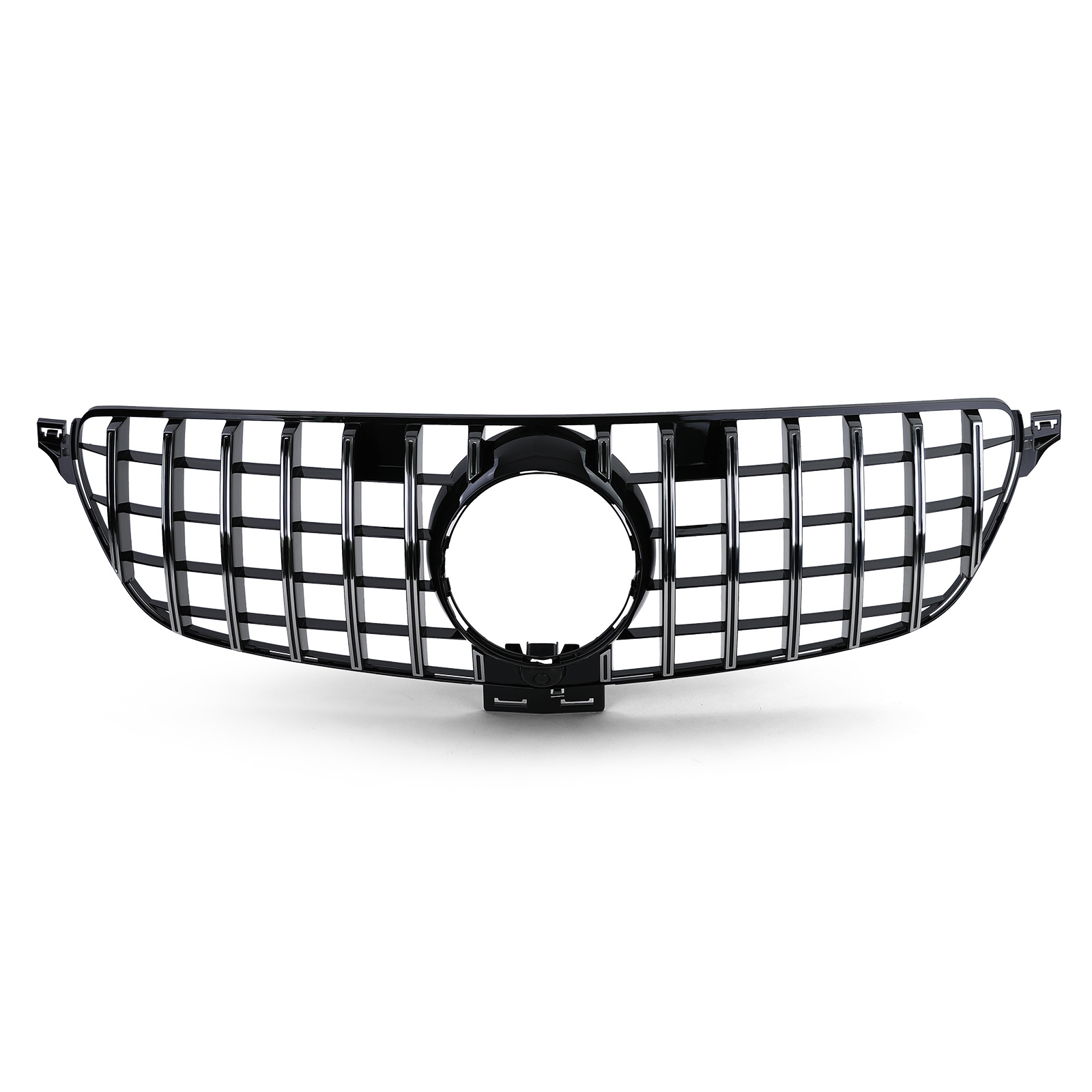 Autogrille geschikt voor Mercedes GLE W166 15-19 - Sport GT-optiek - Zwart/Chroom