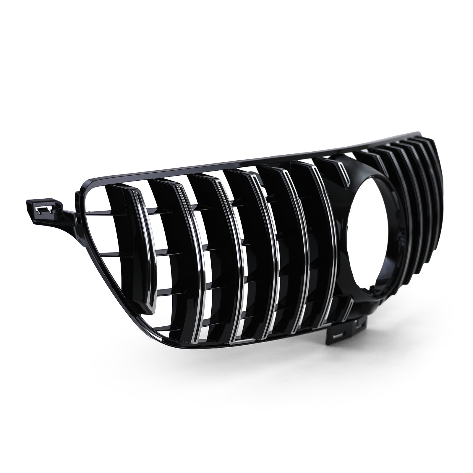 Autogrille - Mercedes GLE W166 15-19 - Sport GT-optiek - Zwart/Chroom