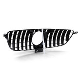 Autogrille geschikt voor Mercedes GLE W166 15-19 - Sport GT-optiek - Zwart/Chroom