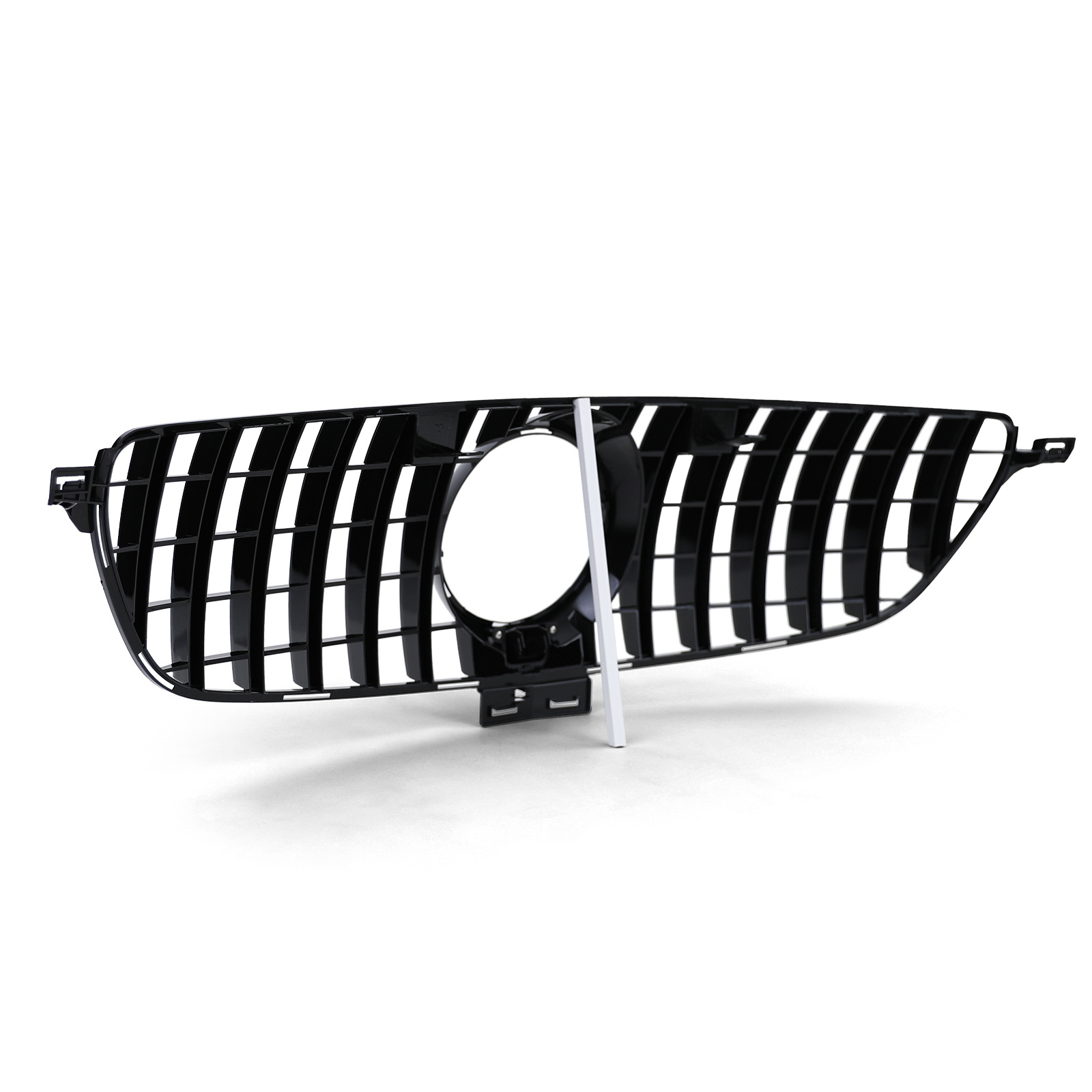 Autogrille - Mercedes GLE W166 15-19 - Sport GT-optiek - Zwart/Chroom