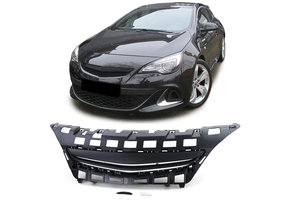 Autogrille - Opel Astra J GTC 2012 - Sportieve look - Zwart