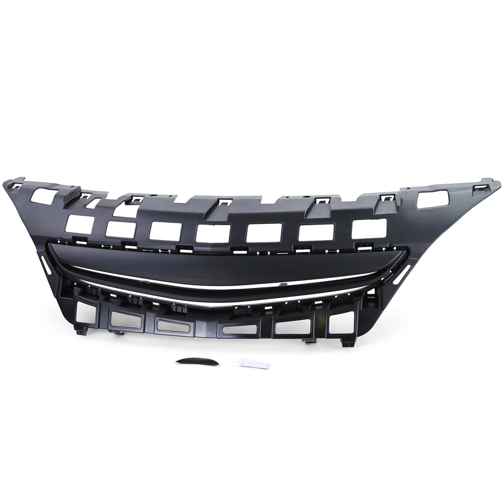Autogrille - Opel Astra J GTC 2012 - Sportieve look - Zwart