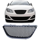 Honingraat grill geschikt voor Seat Ibiza 6J 08-12 - zwart - sportief, kwalitatief