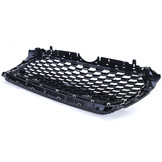 Honingraat grill geschikt voor Audi A4 B9 8W 15-19 - Zwart glans - Badgeloos & inclusief PDC sensoren.