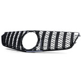 Autogrille - Mercedes E Coupe C207 Cabrio A207 09-13 - Sport Optiek - Glanzend Zwart