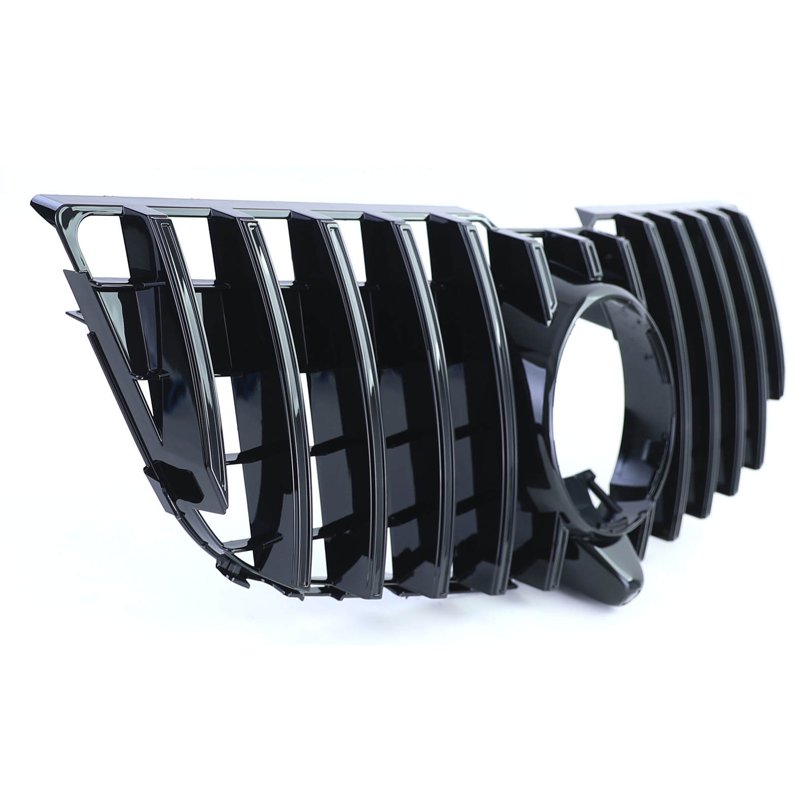 Autogrille geschikt voor Mercedes GLK X204 Facelift 12-15 - Sportieve look - Zwart glans