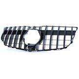 Autogrille geschikt voor Mercedes GLK X204 Facelift 12-15 - Sportieve look - Zwart glans