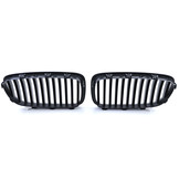 Autogrille geschikt voor BMW F10 F11 Sedan Touring - Sportieve look - Performance zwart mat