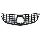 Autogrille geschikt voor Mercedes E Cabrio A207 Coupe C207 13-17 - sport optiek - zwarte glans