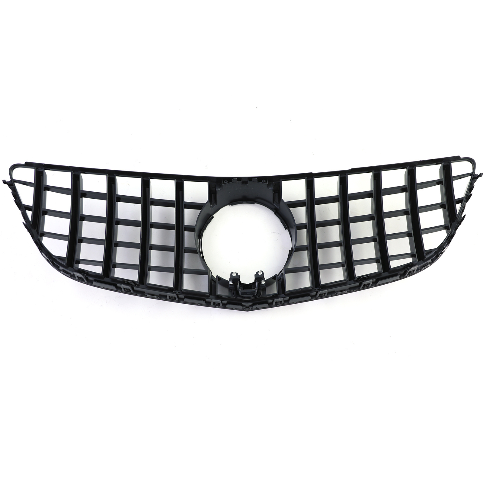 Autogrille - Mercedes E Cabrio A207 Coupe C207 13-17 - sport optiek - zwarte glans