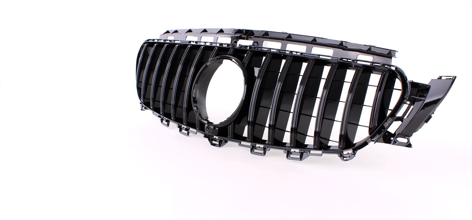 Autogrille - Mercedes E-klasse W213 S213 16-20 - Sportief - Glanzend zwart